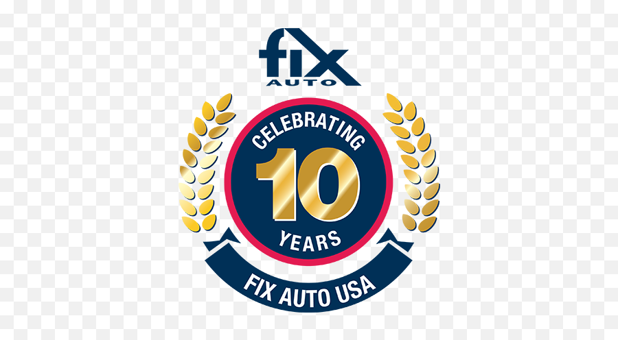 Fix Auto Usa Celebrates 10th - Language Emoji,10th Anniversary Logo