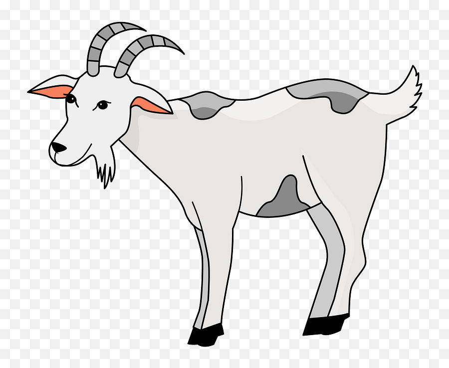 Free Clip Art - Goat Clipart Png Emoji,Goat Clipart