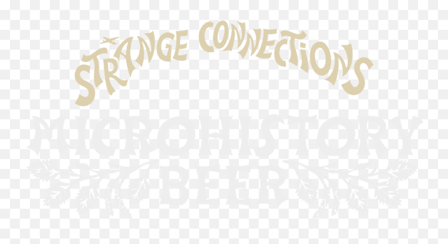 Strange Connections - Micro History Beer Language Emoji,Connections Logo