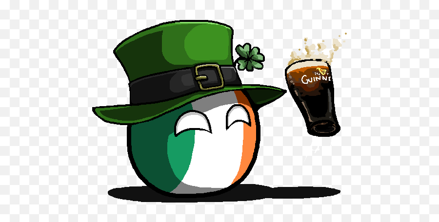 Irelandball - Irish Countryball Emoji,Ireland Png