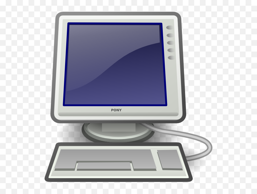 Free Computer Png Clipart Download Free Computer Png - Computer Clipart Png Emoji,Computer Screen Clipart