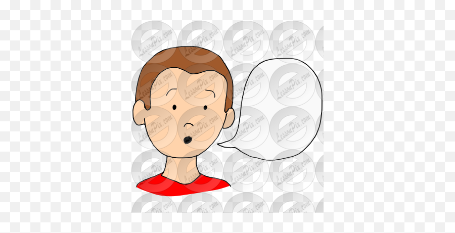 Talk Picture For Classroom Therapy Use - Great Talk Clipart Onu Emoji,Speak Clipart