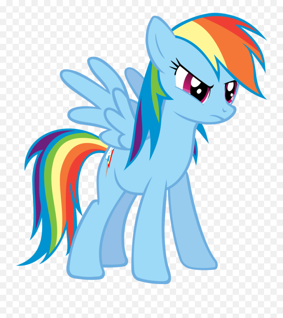 181856 - Rainbow Dash Angry Transparent Emoji,Rainbow Dash Transparent