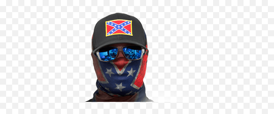The Face Mask As Rebel Flag - Rebel Flag Face Shield Emoji,Rebel Flag Png