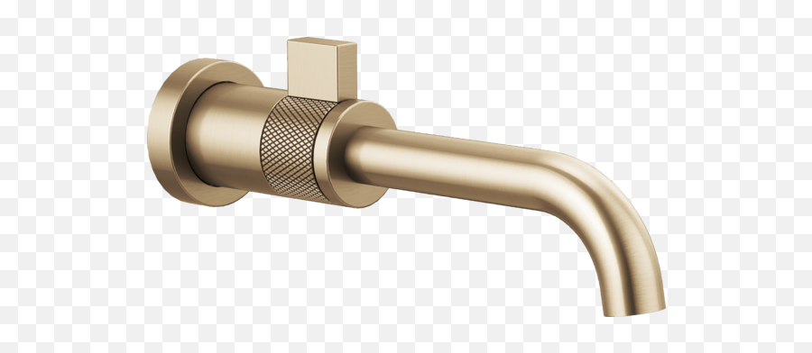 Litze Single - Handle Wallmount Lavatory Faucet Brizo Litze Wall Mount Faucet Emoji,Hole In Wall Png