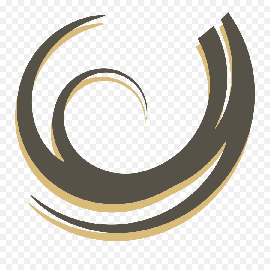 Ubuntu 36 Swirl Clipart Vector Clip - Half Circle Design Vector Emoji,Swirl Clipart