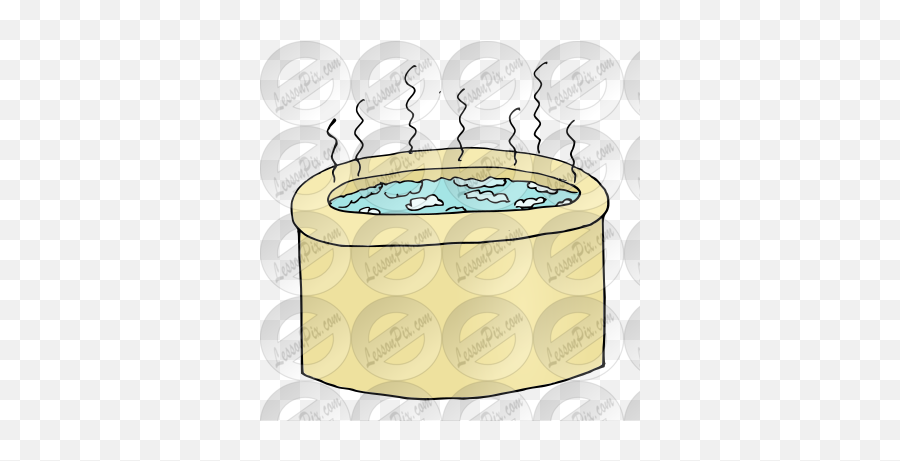 Hot Tub Picture For Classroom Therapy Emoji,Tub Clipart