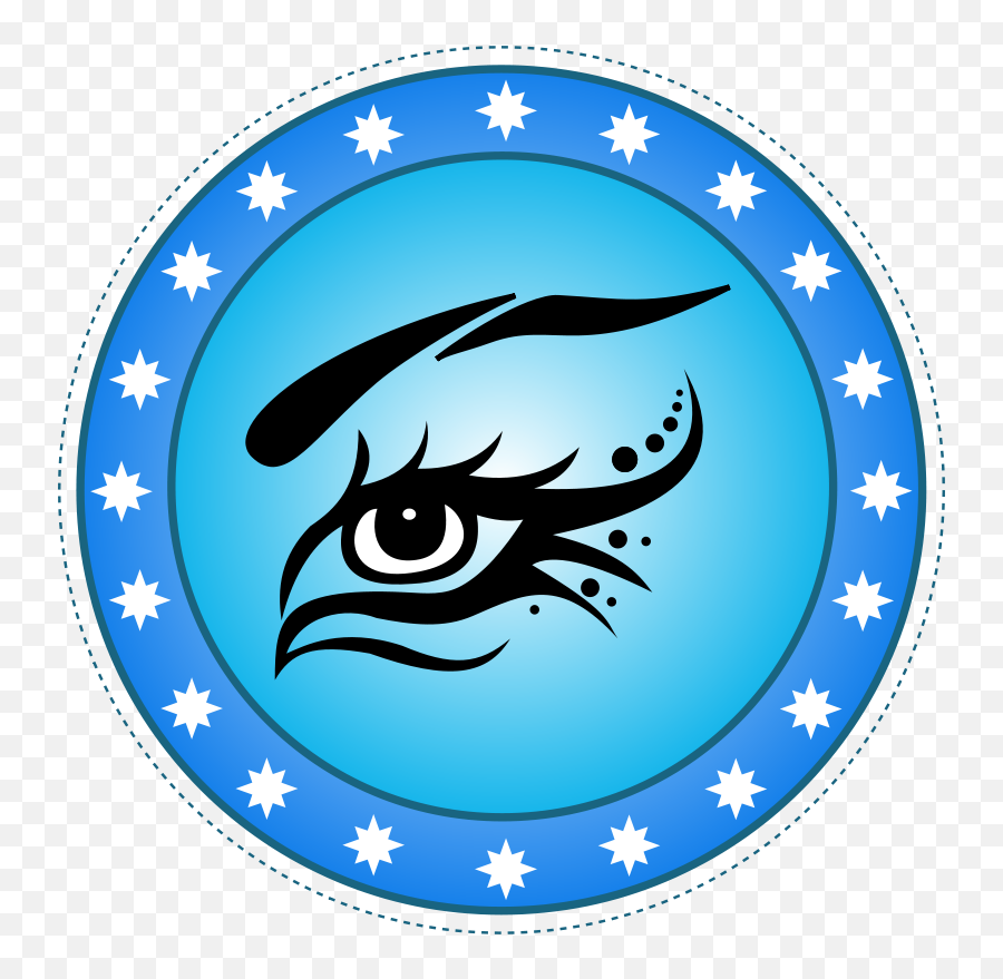 Free Clip Art Chip Eye Blue By Jogdragoon Emoji,Chip Clipart
