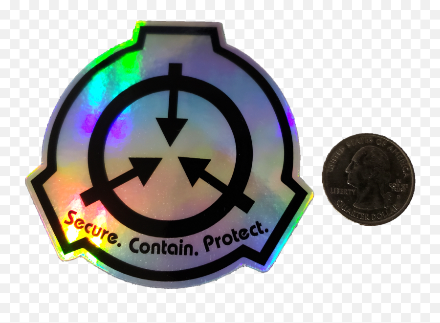Holographic Scp Sticker Extra Emoji,Scp Png
