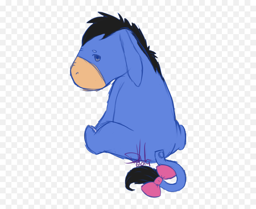 Eeyore Png Background Image Png Svg Clip Art For Web Emoji,Eeyore Clipart