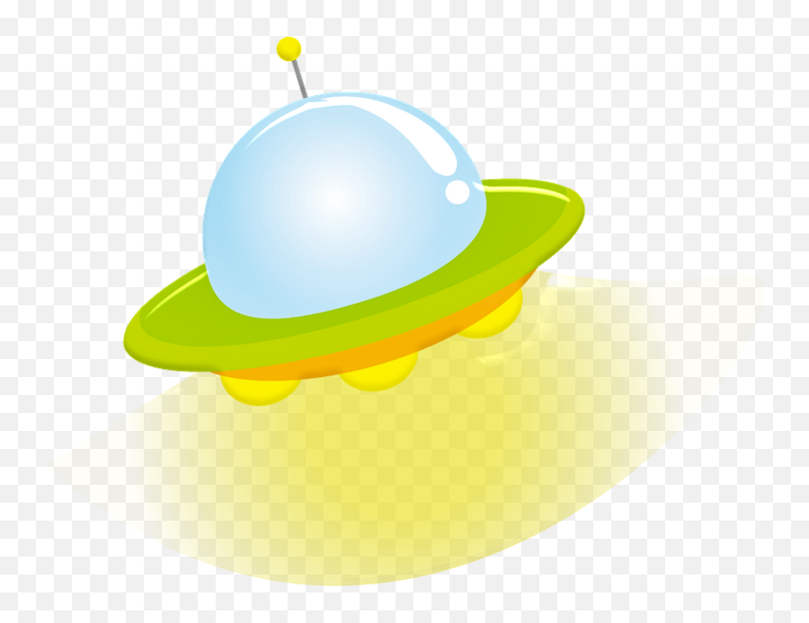 Alien Spaceship Clipart - Vertical Emoji,Spaceship Clipart