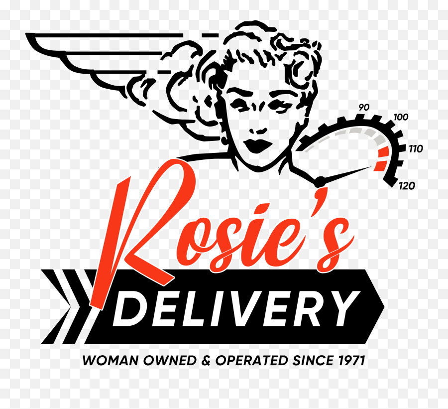 Rosieu0027s Delivery Premier Freight U0026 Courier Services Emoji,Courier Logo