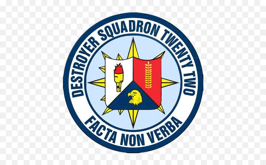 Destroyer Squadron Twentytwo Us Navy - Coat Of Arms Crest Emoji,U.s. Navy Logo