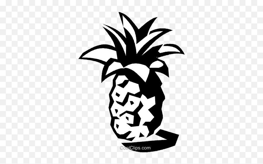 Pineapples Royalty Free Vector Clip Art Illustration Emoji,Free Pineapple Clipart