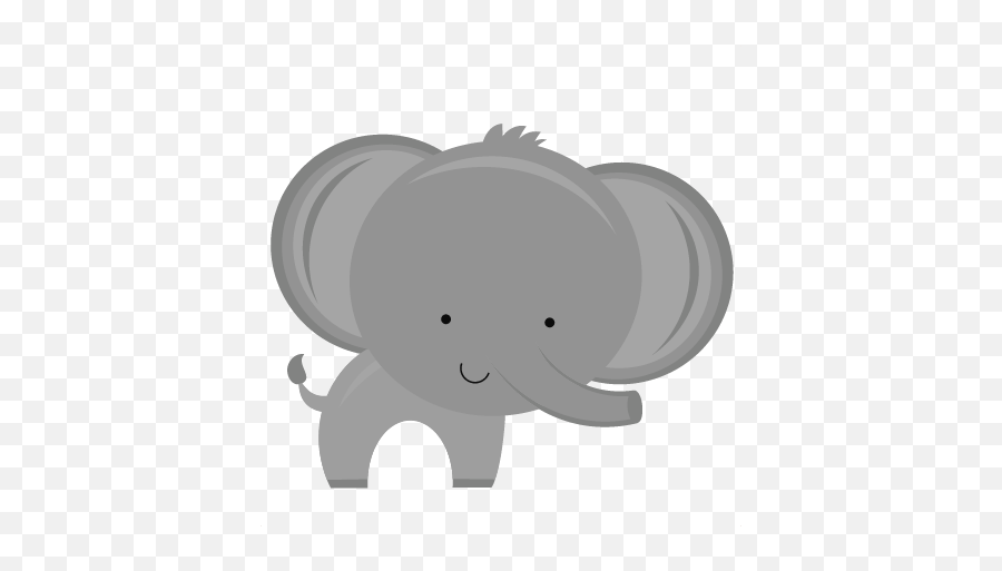 Baby Elephant Clipart Transparent - Baby Elephant Animal Png Emoji,Baby Elephant Clipart