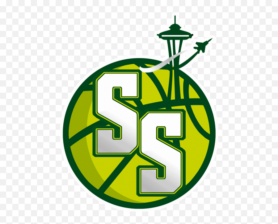 Download Seattlerebrandotherlogo2 - Nba 2k18 Expansion Team Nba 2k Seattle Supersonics Logo Emoji,Nba Team Logos