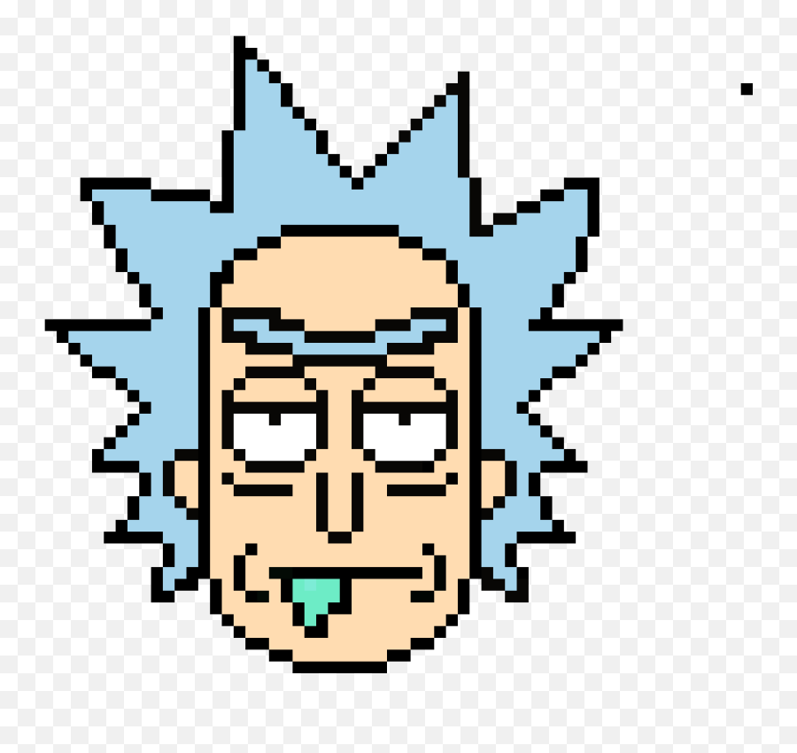 Rick Sanchez Png Rick Sanchez Pixel Art Maker - Rick And Emoji,Rick And Morty Transparent Background