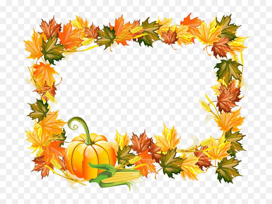 Thanksgiving Frame Png Transparent - Decorative Emoji,Thanksgiving Png