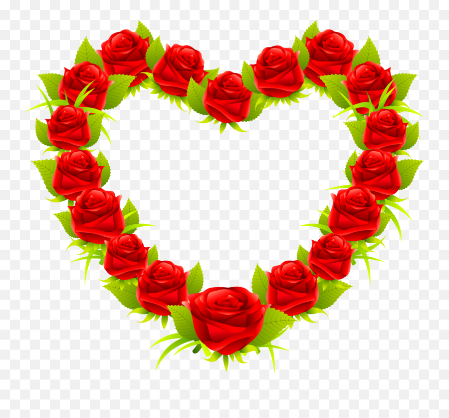 Free Heart Rose Transparent Background - Getintopik Heart Shape Flower Png Emoji,Rose Transparent Background