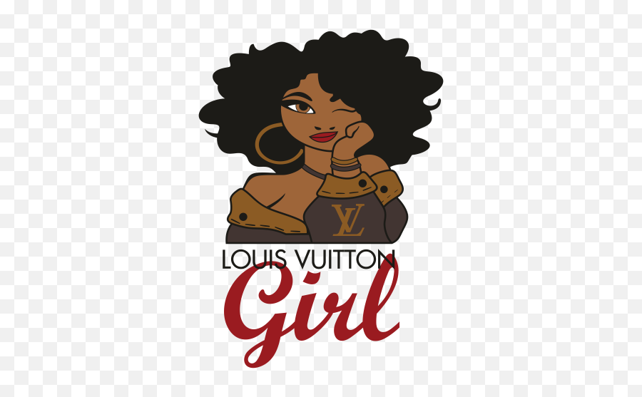 Louis Vuition Girl Svg Louis Vuitton Logo Svg Fashion - La Rams Girl Logo Emoji,Louis Vuitton Logo