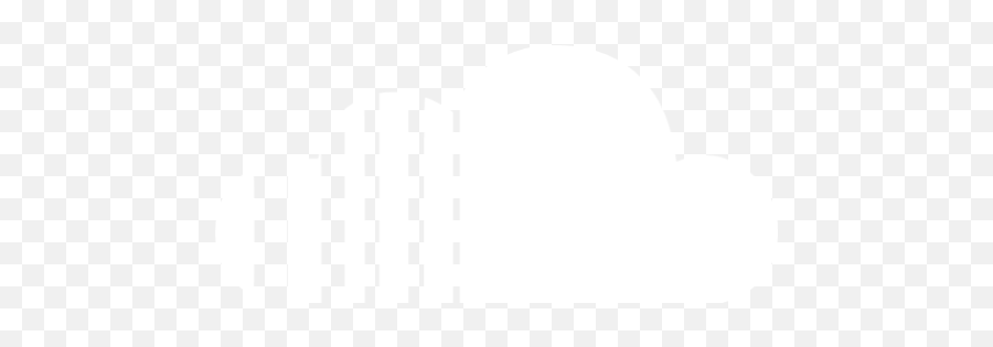 White Soundcloud 6 Icon - Soundcloud Logo White Png Emoji,Soundcloud Png