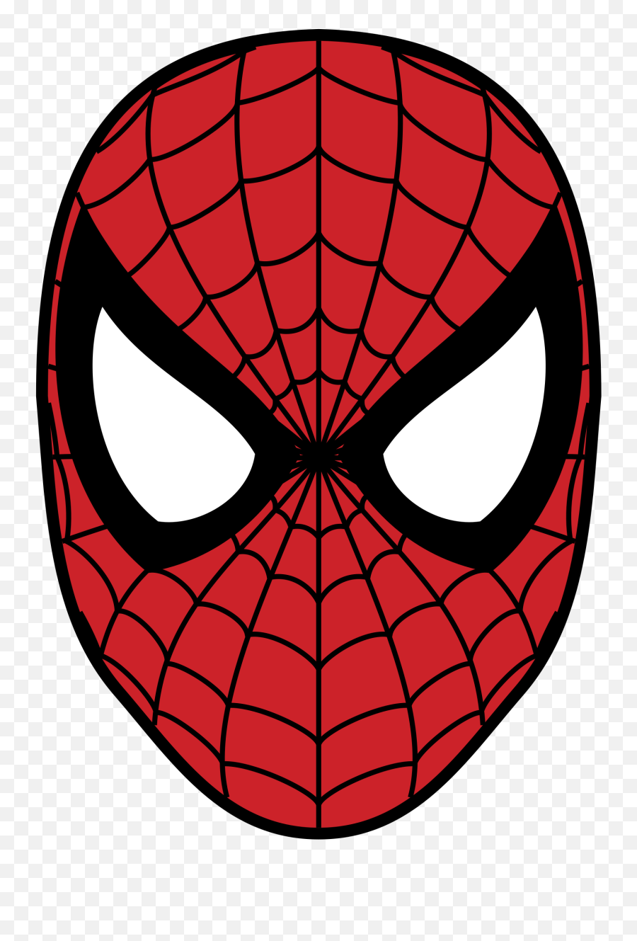 Spider Man Logo Png Transparent Svg - Cartoon Mask Spiderman Face Emoji,Spiderman Logo