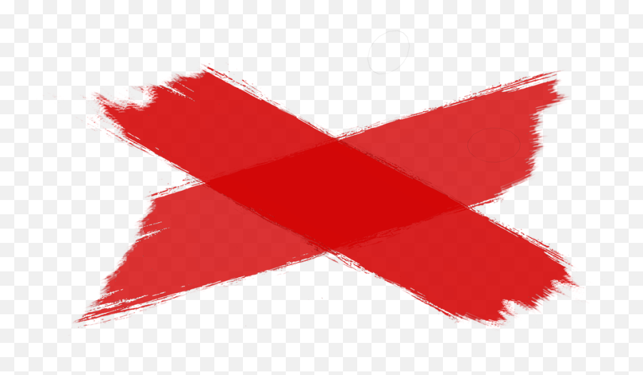 Cruz Prohibición Barrera - False Emoji,Prohibido Png