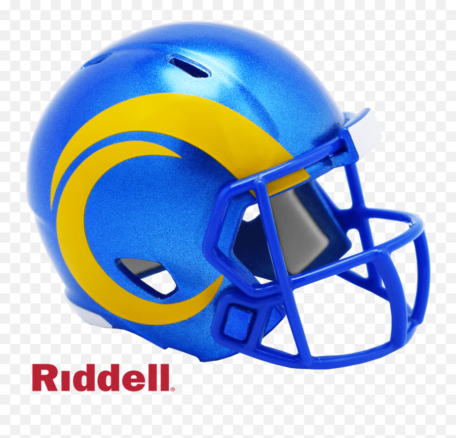 Los Angeles Rams Pocket Pro Helmet - Rams Football Helmet Emoji,Los Angeles Rams Logo