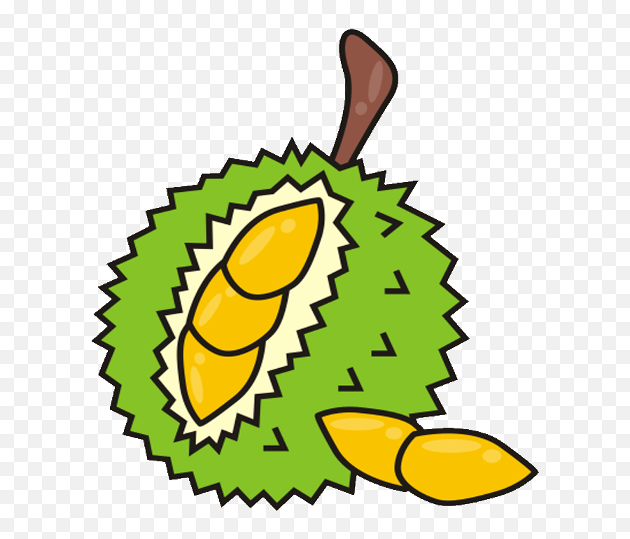 Durian Png - 10 Durian Fruit Royalty Free Clipart Durian Durian Clipart Emoji,Royalty Free Clipart