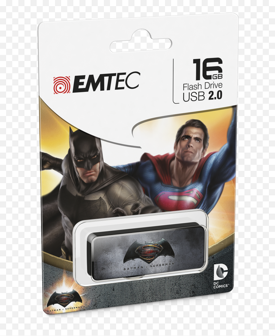 Tech Review Batman V Superman - Emtec Power Battery And Emtec Emoji,Batman Superman Logo