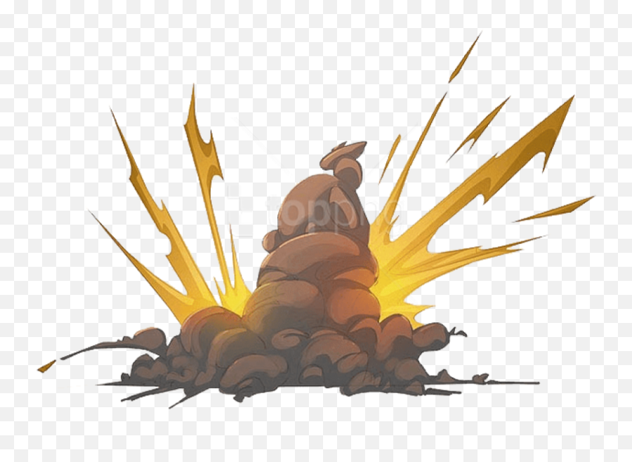 Free Png Download Cartoon Explosion - Explosion Cartoon Transparent Emoji,Explosion With Transparent Background