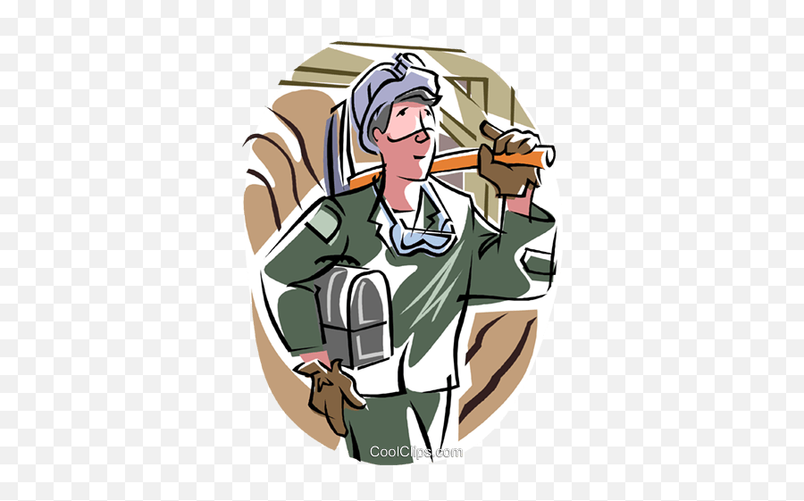 Mine Worker Royalty Free Vector Clip Art Illustration Emoji,Mine Clipart