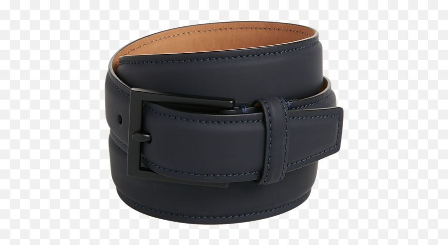 Cole Haan Navy Matte Leather Dress Belt - Menu0027s Sale Menu0027s Emoji,Michael Kors Logo Belt