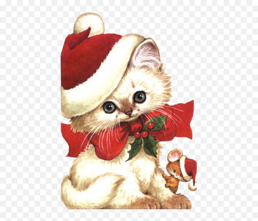 Kittens Clipart Christmas Stocking - Clip Art Christmas Kitten Emoji,Stocking Clipart