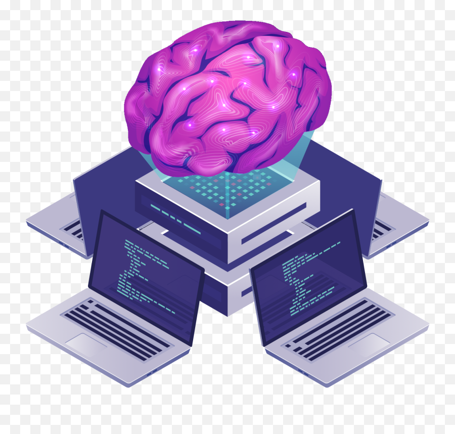 Expertise In Machine Learning Emoji,Learning Brain Clipart