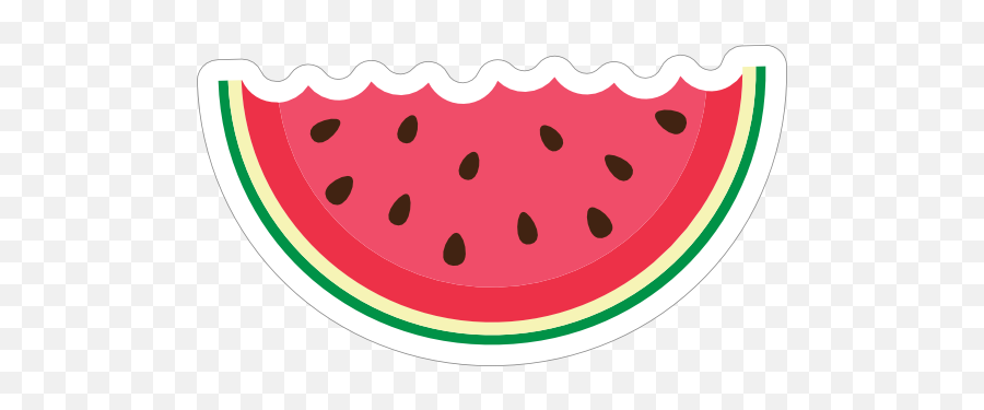 Half Eaten Watermelon Slice Emoji,Pineapple Slice Clipart