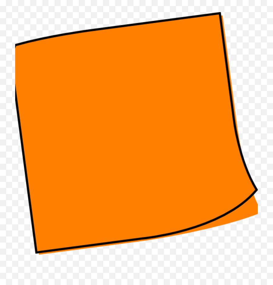 Note Clipart Remember Me Note Remember Me Transparent Free - Bright Orange Sticky Note Emoji,Me Clipart