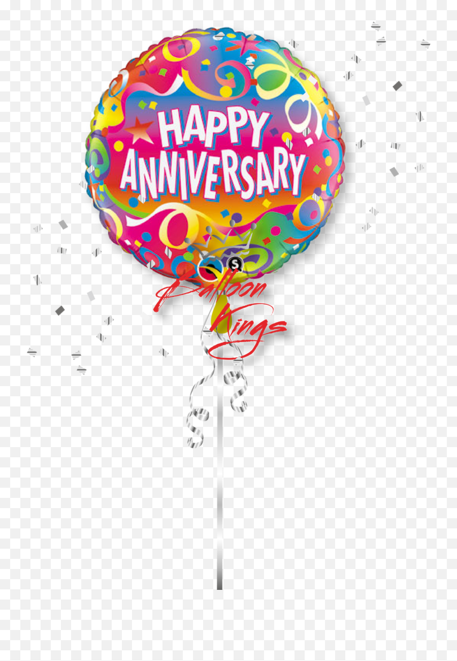 Happy Anniversary Confetti - Transparent Background Happy Balloon Happy Anniversary Png Emoji,Confetti Transparent Background