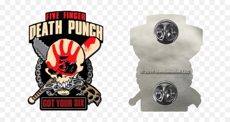 Zombie Kill Pin - Fictional Character Emoji,Five Finger Death Punch Logo