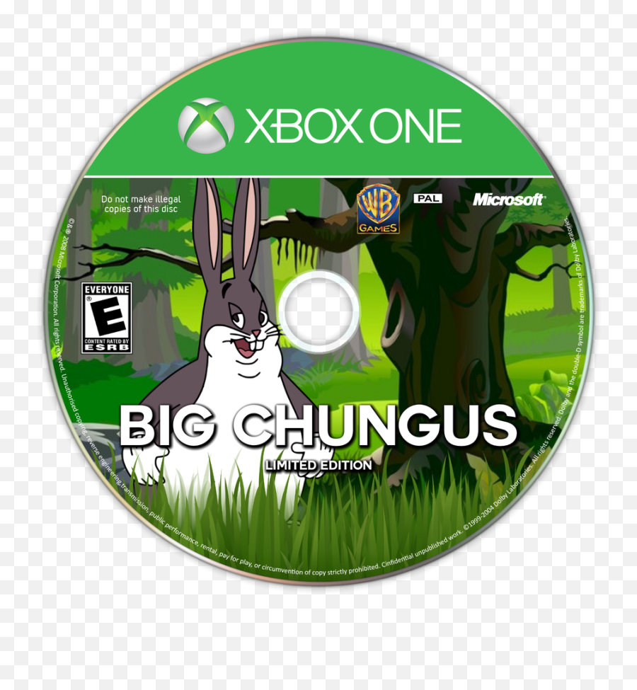 Funny Meme - Xbox One Transparent Png Original Size Png Big Chungus Xbox One Disc Emoji,Big Chungus Png
