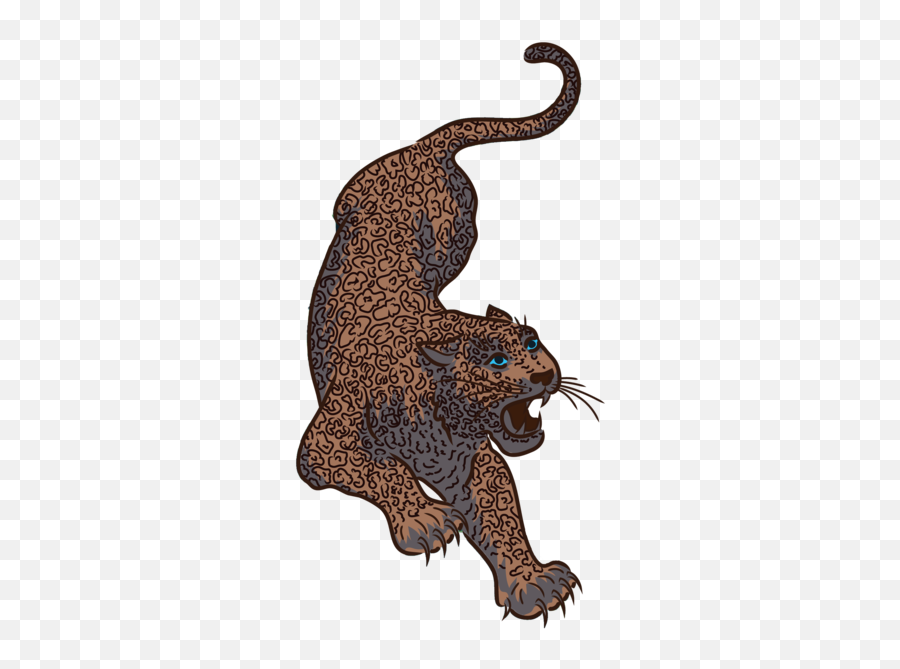 Legs Clipart Jaguar - African Leopard Full Size Png Animal Figure Emoji,Jaguar Clipart