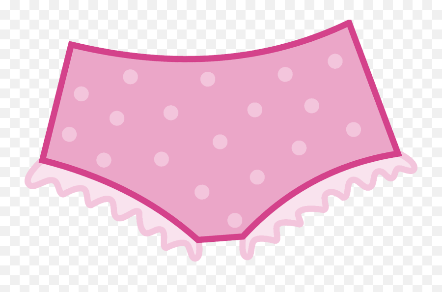Free Clip Art - Underwear For Girls Clipart Emoji,Underwear Clipart