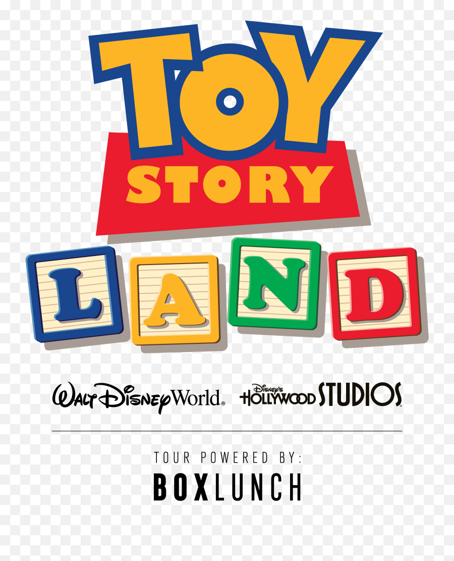 Download Toy Story Land X Boxlunch Logo - Disneypixar Toy Disney Hollywood Studios Toy Story Clipart Emoji,Pixar Logo