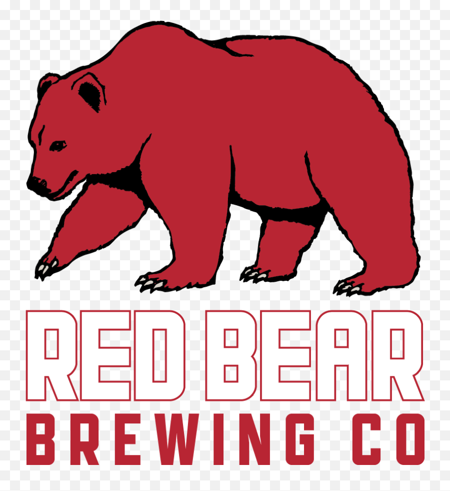 Red Bear Brewing Co Emoji,Bear Logo