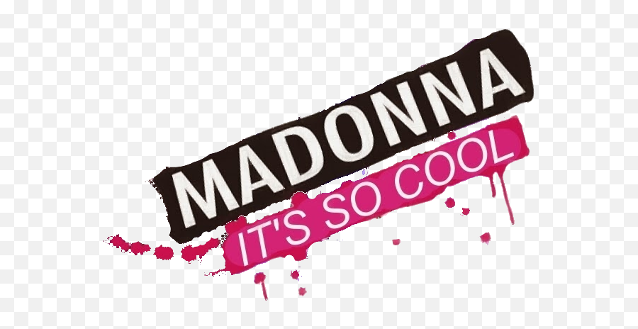 Madonna Fanmade Covers Itu0027s So Cool - Fanmade Logo Calendario Emoji,Cool S Logo