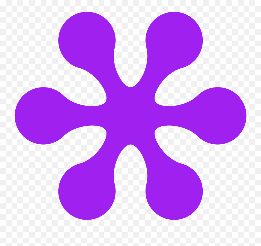 Purple Flower Clipart Free Download Clip Art Free Clip - Clipart Purple Emoji,Purple Flower Clipart