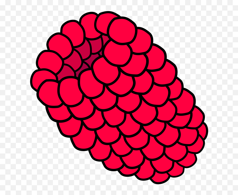 Red Raspberry Clip Art At Clker - Raspberry Clip Art Emoji,Raspberry Clipart