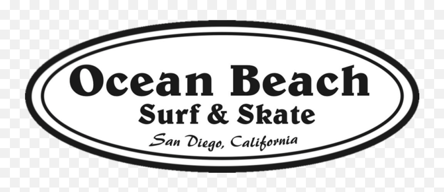 Ocean Beach Surf And Skate Shop Emoji,Skateboarding Company Logo