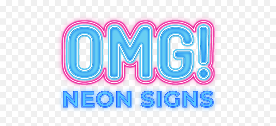 Custom Neon Signs - Omg Neon Signs Language Emoji,Neon Sign Png