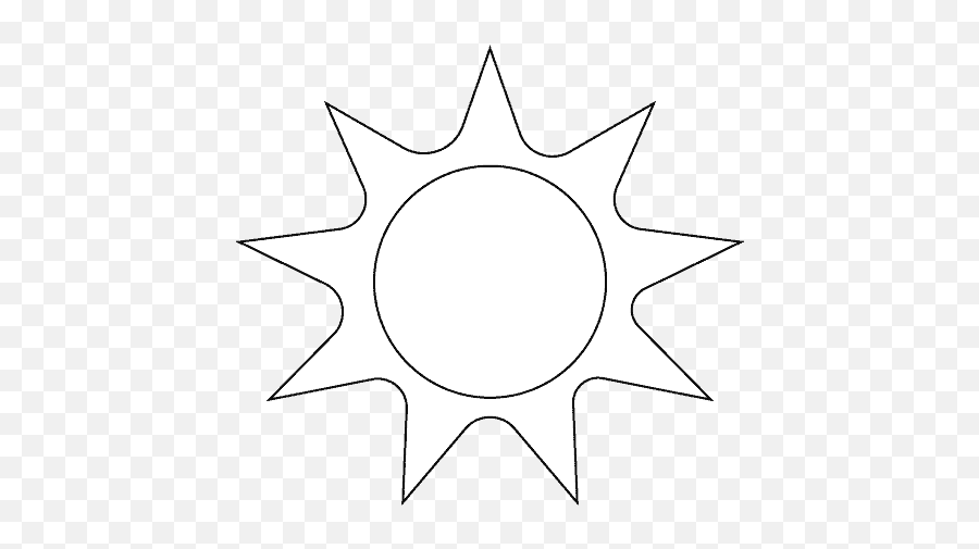Sun Clipart Black And White Download - Australia Flag Stars Png Emoji,Darkness Clipart